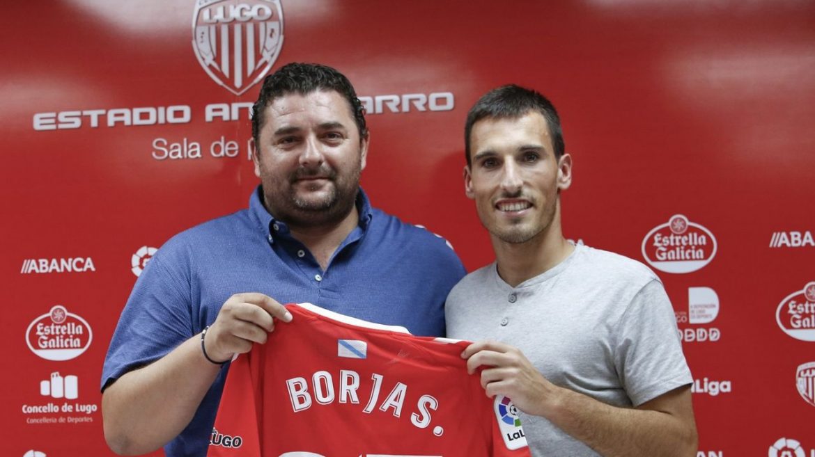 Borja San Emeterio, jugador del Lugo