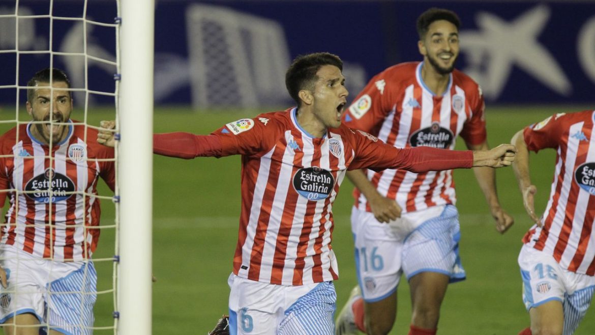 Juanpe gol crónica Tenerfie Lugo
